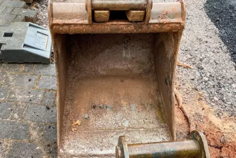 Zum Diebesgut zählten unter anderem drei Baggerschaufeln. 