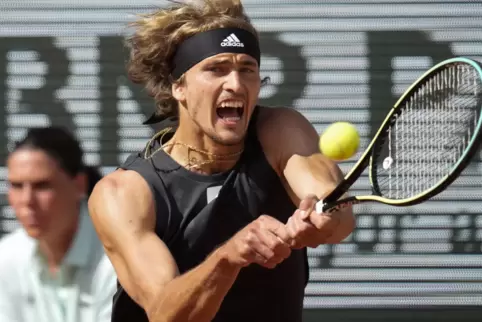 Alexander Zverev gehörte mit 18 schon zu den Topp 100 in der Welt.