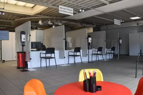Vorläufig wird das Impfzentrum an zwei Tagen pro Woche geöffnet sein.