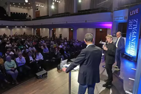 Bei der Podiumsdiskussion der RHEINPFALZ am Mittwochabend ging es zeitweise ziemlich heiß her. 