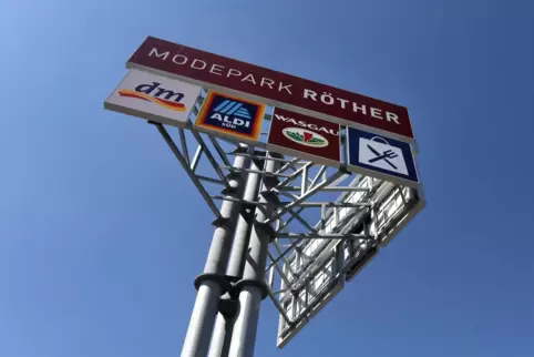 Konkret geht es um den Modepark Röther. 
