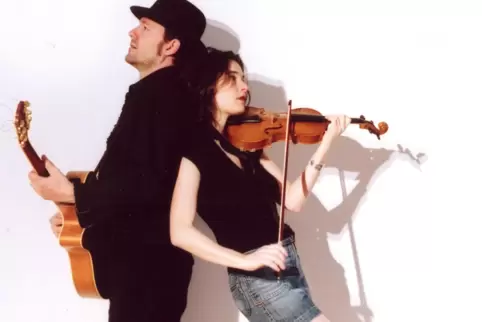 Überzeugte bei der Jazzbühne: das Duo Topolino aus Aachen. 