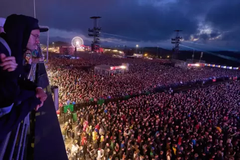 Besucherrekord bei „Rock am Ring“. Corona spielte für die meisten keine Rolle mehr. 