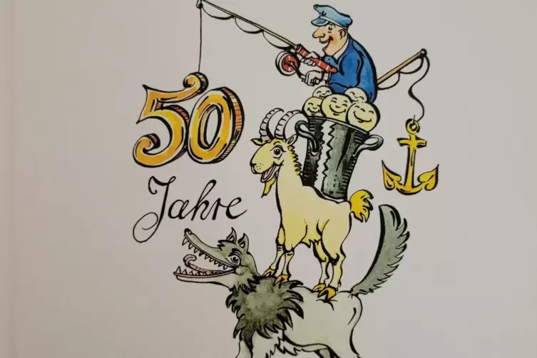 Ausschnitt des Covers der Jubiläumschronik 50 Jahre Verbandsgemeinde Hagenbach.