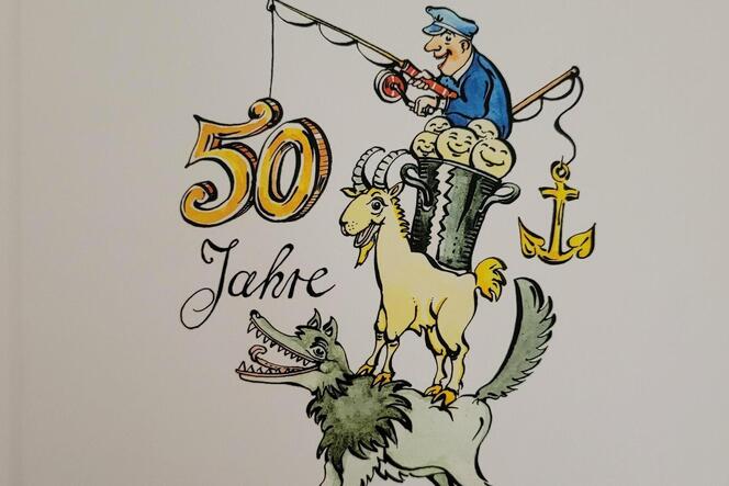 Ausschnitt des Covers der Jubiläumschronik 50 Jahre Verbandsgemeinde Hagenbach.