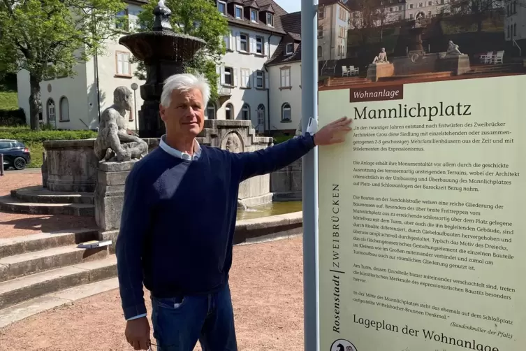 Heinrich Rittershofer hilft bei der Suche nach Spuren von Johann Christian von Mannlich. 