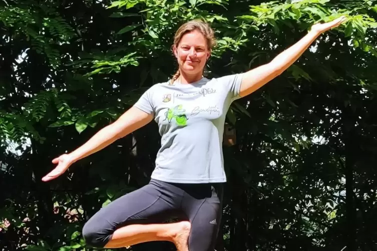 Bewegungsmanagerin Britta Blankenfuland.