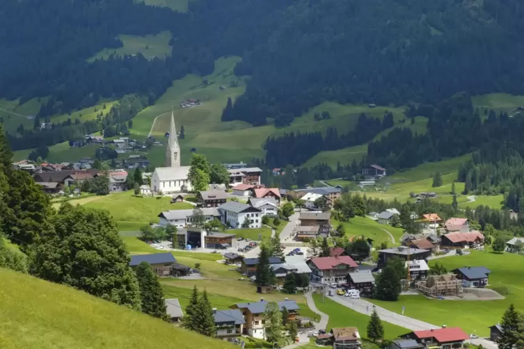 Die Klassenfahrt f&uuml;hrte die Sch&uuml;ler ins Kleinwalsertal. 