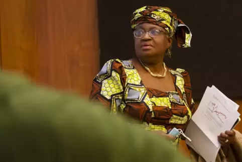 Die Nigerianerin Ngozi Okonjo-Iweala ist seit März 2021 Generaldirektorin der Welthandelsorganisation (WTO).