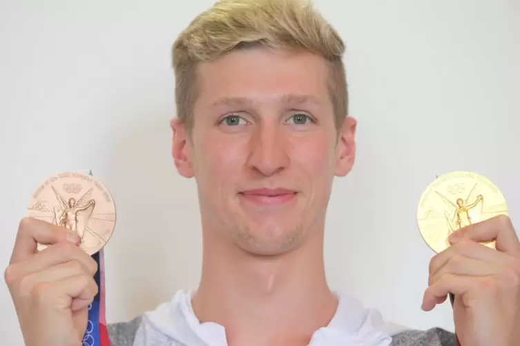 Florian Wellbrock will sein olympisches Gold über zehn Kilometer in zwei Jahren bei den Spielen in Paris verteidigen. Dafür trai