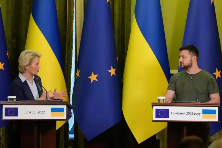 Von der Leyen in Kiew