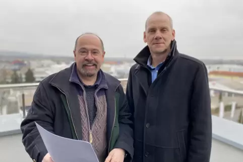 Hans Scherer (links) und Jürgen Esser.