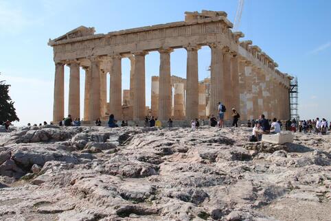 In Griechenland, im Bild die Akropolis, begann 2009 die Staatsschuldenkrise.