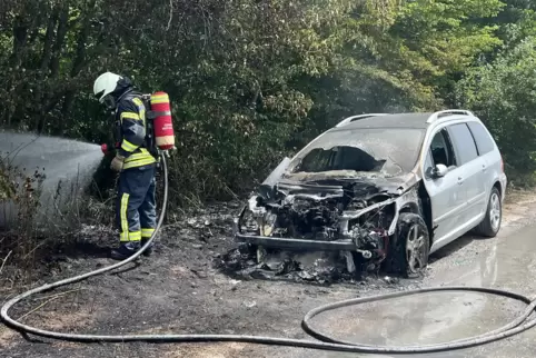 Bei einem der Autos soll es sich um ein Hybridauto gehandelt haben. 