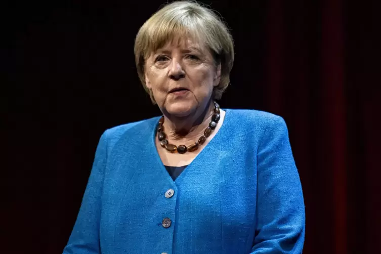 Die Entscheidung für Nord Stream 2 sei nicht einfach gewesen, sagte Ex-Kanzlerin Angela Merkel.