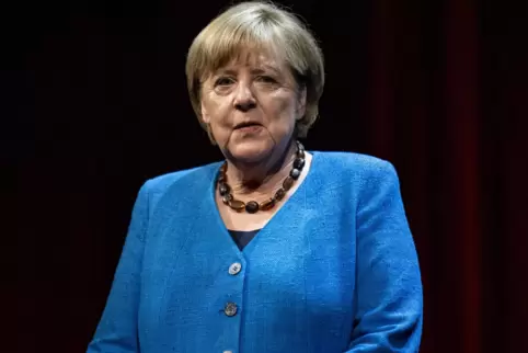 Die Entscheidung für Nord Stream 2 sei nicht einfach gewesen, sagte Ex-Kanzlerin Angela Merkel.