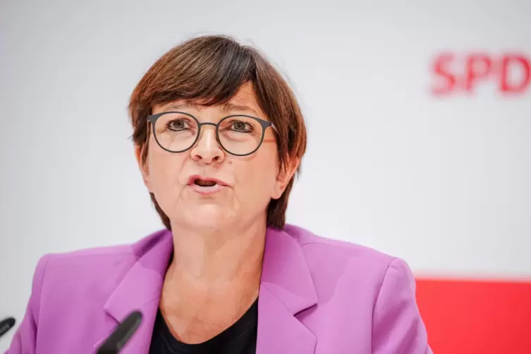Saskia Esken, SPD-Bundesvorsitzende.