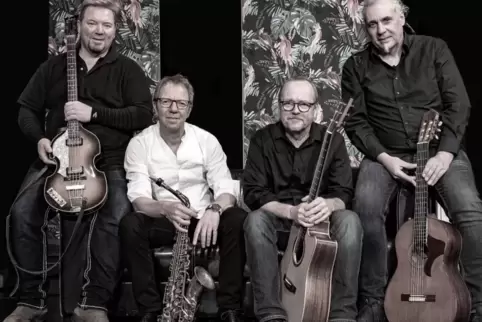Stefan Gebert (Zweiter von links) und seine Band. 