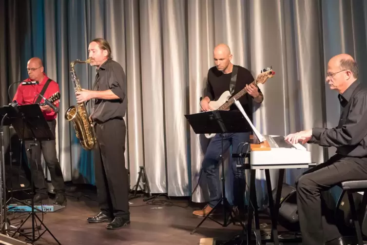 Spielt in Otterberg beim Jazzfrühschoppen auf: das Modern Swing Quartet (Foto von 2017). 