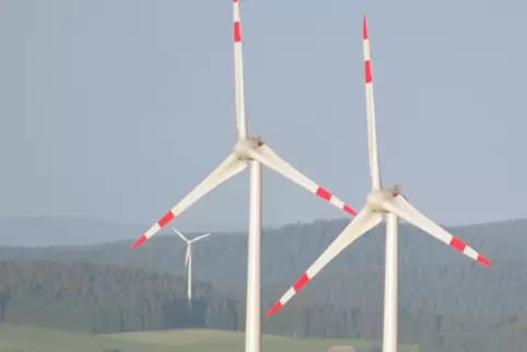 Windräder im Pfälzerwald, so wie hier bei Waldkirch im Schwarzwald, lehnt der Kreistag Südwestpfalz mit großer Mehrheit ab.