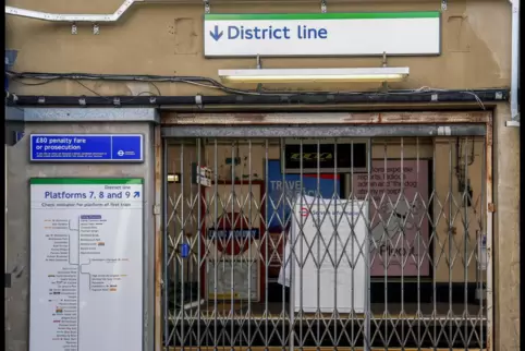 In der Londoner U-Bahn ging nichts mehr.