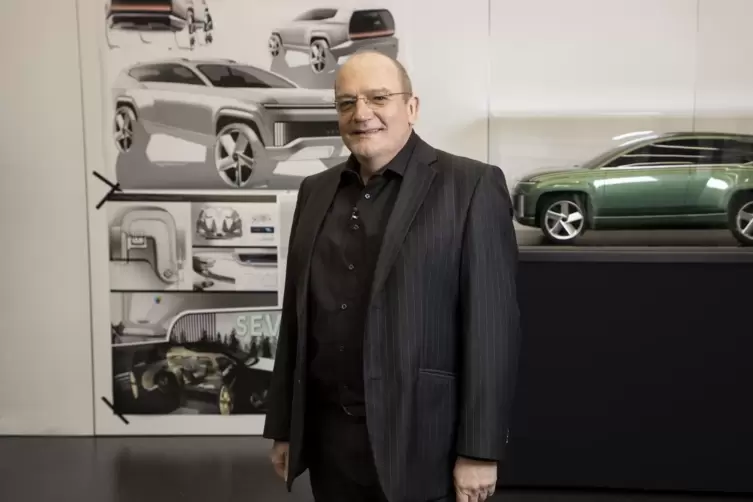 Formgebung im Blick: Thomas Bürkle ist Chefdesigner bei Hyundai Motor Europe. 