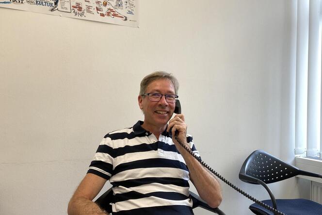 Peter von Flotow, Leiter der Angiologie am Westpfalz-Klinikum, am RHEINPFALZ-Telefon.