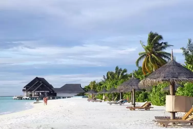 Die Malediven sind für Verliebte ein beliebtes Reiseziel. 