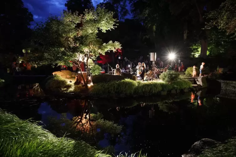Die Lange Nacht der Kultur im Japanischen Garten.