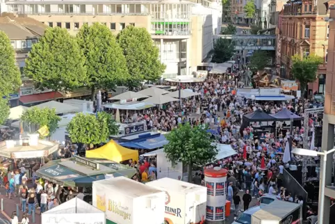 Beim Neunkircher Stadtfest ging es am Wochenende rund. Und das gleich in doppelter Hinsicht. 