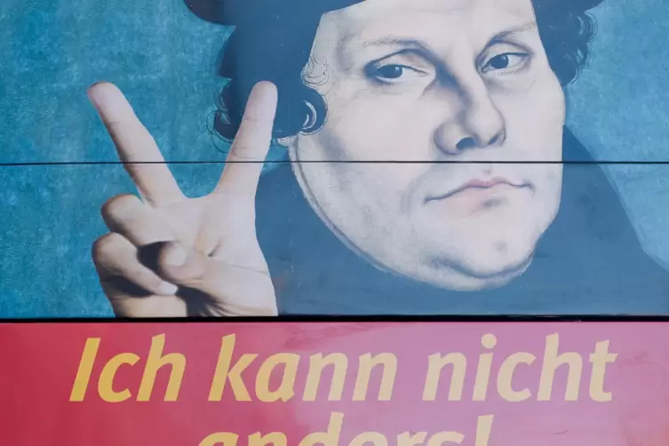 Sprach unerschrocken: Martin Luther.