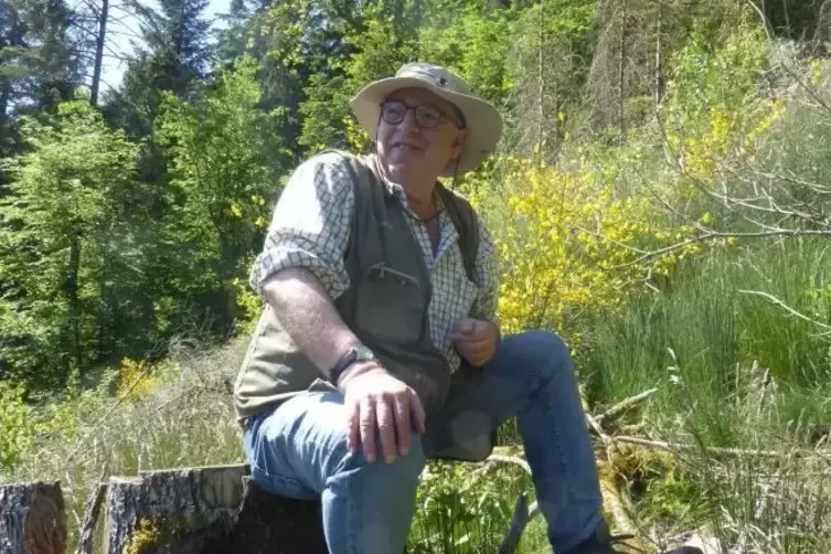 Lebt in Gr&uuml;nstadt: der Geograph und Waldbrand-Fachmann Christophe Neff.