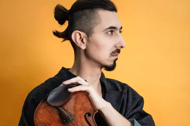 Mit &bdquo;Poetry&ldquo; und Violine: Adam Baldych.