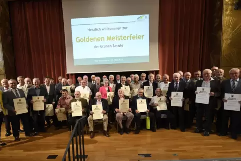 Die Goldenen Landwirtschaftsmeister Pfalz. 