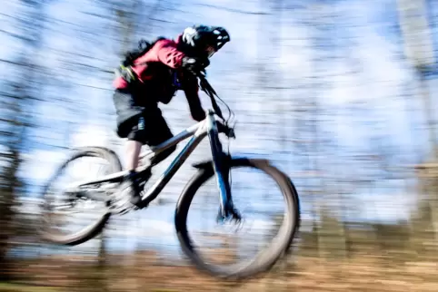 Querfeldein über Stock und Stein: Manche Moutainbiker nutzen ungenehmigte Strecken im Wald. Auch, weil ein legales Angebot derze