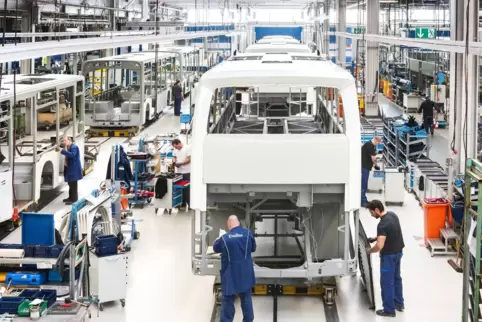 In Mannheim produziert Daimler Nahverkehrsbusse.