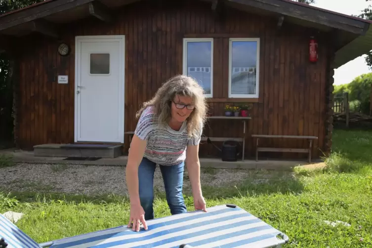 B&ouml;rner vermietet auf dem &bdquo;Perlenhof&ldquo; auch kleine Ferienh&auml;uschen.