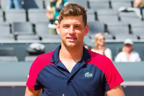 Filip Krajinović scheiterte am Donnerstag in Wimbledon gegen den Australier Nick Kyrgios und wird nun wohl am Sonntag für den BA