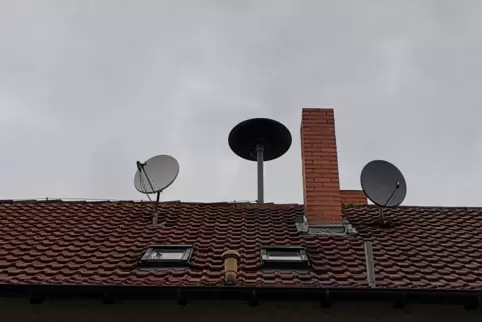 Sollte am Samstag auch heulen: eine Sirene in der Friedenstraße im Ortsteil Dannstadt. 