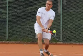 Dominik Lenz hat eine weiße Weste in der Medenrunde.