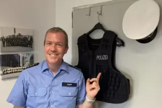 Bereit für den Einsatz: Christian Rapp. 