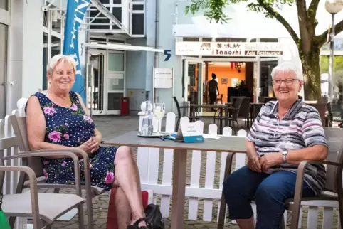 Rita Seewald und Marga Brödel
