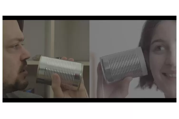 Die m&auml;nnliche Rolle neben Laura Sophie Helbig in &bdquo;Tin Cans&ldquo; spielt Benjamin Kelm. 