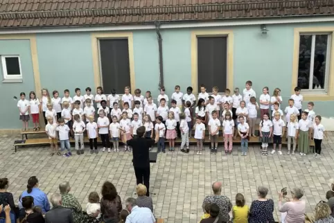 Das Sommerkonzert der C-Chöre: am Pult Domkantor Joachim Weller. 