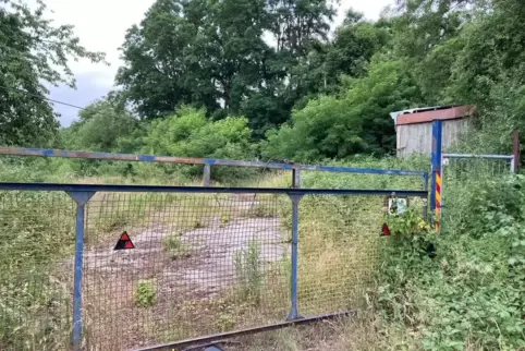 Große Bereiche des früheren Güterbahnhofs sind abgesperrt und offenbar seit Jahren nicht mehr betreten worden.