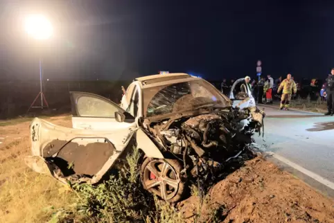 Der Unfall-Jaguar. 