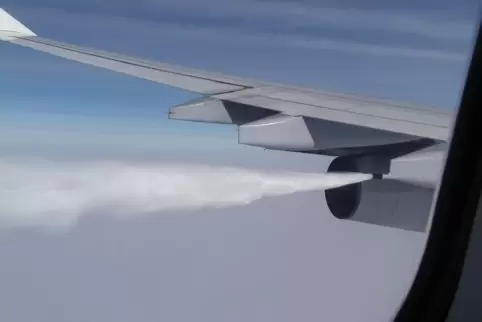 Über Rheinland-Pfalz wird häufiger als in anderen Bundesländern Kerosin aus Flugzeugen abgelassen. 