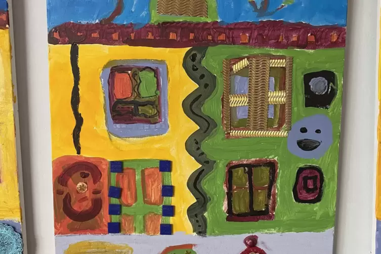 Junge Kunst: Hundertwasser l&auml;sst gr&uuml;&szlig;en. 