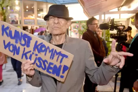 Klaus Lemke beim Filmfest München Ende Juni diesen Jahres.