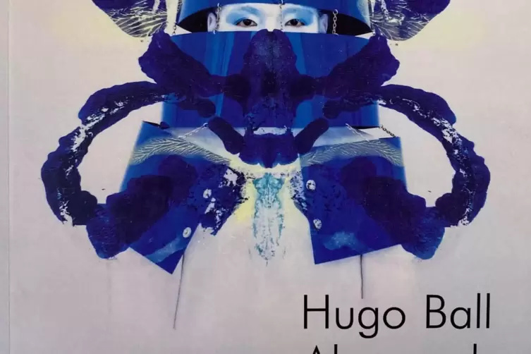 Die japanische Künstlerin Kimiko Yoshida hat sich von Hugo Ball inspirieren lassen für das Werk "Rorschach Yoshida (Hugo Ball L)